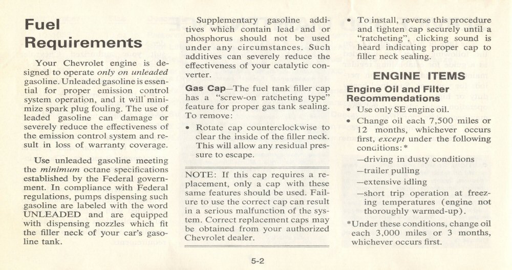 1977 Chev Chevelle Owners Manual Page 23